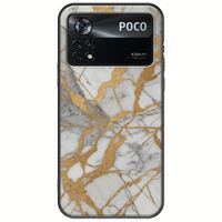 The Marble Collection - Elegance Xiaomi Poco X4 Pro 5G Black TPU (Μαύρη Σιλικόνη)