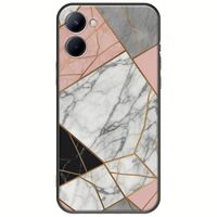 The Marble Collection - Modern Realme C33 Black TPU (Μαύρη Σιλικόνη)