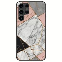 The Marble Collection - Modern Samsung Galaxy S23 Ultra 5G Black TPU (Μαύρη Σιλικόνη)