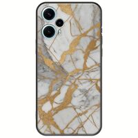 The Marble Collection - Elegance Xiaomi Poco F5 5G Black TPU (Μαύρη Σιλικόνη)