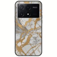 The Marble Collection - Elegance Xiaomi Poco X6 Pro 5G Black TPU (Μαύρη Σιλικόνη)