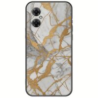 The Marble Collection - Elegance Xiaomi Poco M4 5G Black TPU (Μαύρη Σιλικόνη)