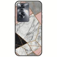 The Marble Collection - Modern Oppo A79 5G Black TPU (Μαύρη Σιλικόνη)