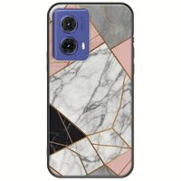The Marble Collection - Modern Motorola Moto G85 5G Black TPU (Μαύρη Σιλικόνη)