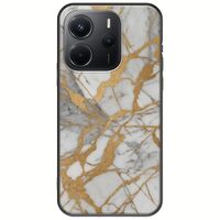 The Marble Collection - Elegance Xiaomi Redmi Note 14 4G Black TPU (Μαύρη Σιλικόνη)