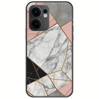 The Marble Collection - Modern Oppo Reno 13 F 5G Black TPU (Μαύρη Σιλικόνη)