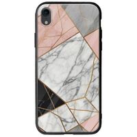 The Marble Collection - Modern iPhone XR Groove TPU (Tempered Glass και TPU)