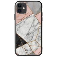 The Marble Collection - Modern iPhone 11 Groove TPU (Tempered Glass και TPU)