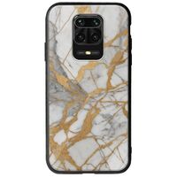 The Marble Collection - Elegance Xiaomi Redmi Note 9S / 9 Pro / 9 Pro Max Groove TPU (Tempered Glass και TPU)