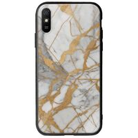 The Marble Collection - Elegance Xiaomi Redmi 9A Groove TPU (Tempered Glass και TPU)