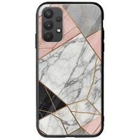 The Marble Collection - Modern Samsung Galaxy A32 4G Groove TPU (Tempered Glass και TPU)