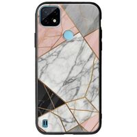 The Marble Collection - Modern Realme C21Y / Realme C25Y Groove TPU (Tempered Glass και TPU)