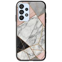 The Marble Collection - Modern Samsung Galaxy A53 5G Groove TPU (Tempered Glass και TPU)
