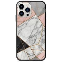 The Marble Collection - Modern iPhone 14 Pro Groove TPU (Tempered Glass και TPU)