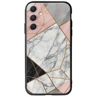 The Marble Collection - Modern Samsung Galaxy A14 5G Groove TPU (Tempered Glass και TPU)