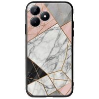 The Marble Collection - Modern Realme C51 Groove TPU (Tempered Glass και TPU)