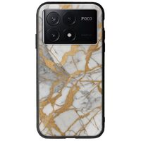 The Marble Collection - Elegance Xiaomi Poco X6 Pro 5G Groove TPU (Tempered Glass και TPU)