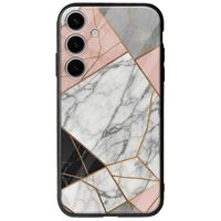 The Marble Collection - Modern Samsung Galaxy A15 4G / 5G Groove TPU (Tempered Glass και TPU)