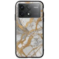 The Marble Collection - Elegance Xiaomi Poco F6 Pro 5G Groove TPU (Tempered Glass και TPU)