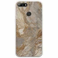 The Marble Collection - Natural Huawei P Smart Flexible TPU (Διάφανη Σιλικόνη)