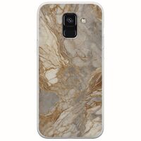 The Marble Collection - Natural Samsung Galaxy A6 2018 Flexible TPU (Διάφανη Σιλικόνη)