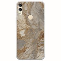 The Marble Collection - Natural Huawei Honor 8X Flexible TPU (Διάφανη Σιλικόνη)
