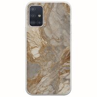 The Marble Collection - Natural Samsung Galaxy A51 Flexible TPU (Διάφανη Σιλικόνη)