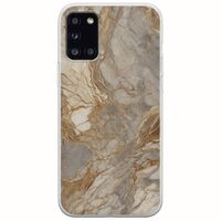 The Marble Collection - Natural Samsung Galaxy A31 Flexible TPU (Διάφανη Σιλικόνη)