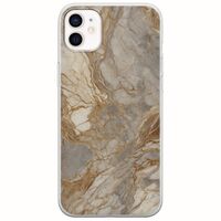 The Marble Collection - Natural iPhone 12 mini Flexible TPU (Διάφανη Σιλικόνη)