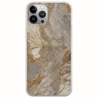 The Marble Collection - Natural iPhone 12 Pro Max Flexible TPU (Διάφανη Σιλικόνη)