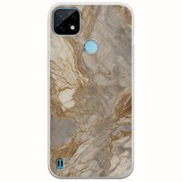 The Marble Collection - Natural Realme C21Y / Realme C25Y Flexible TPU (Διάφανη Σιλικόνη)