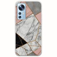 The Marble Collection - Modern Xiaomi 12 / 12X Flexible TPU (Διάφανη Σιλικόνη)