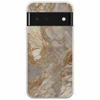 The Marble Collection - Natural Google Pixel 6 5G Flexible TPU (Διάφανη Σιλικόνη)