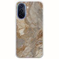 The Marble Collection - Natural Huawei Nova Y70 Flexible TPU (Διάφανη Σιλικόνη)