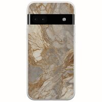The Marble Collection - Natural Google Pixel 6a 5G Flexible TPU (Διάφανη Σιλικόνη)
