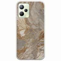 The Marble Collection - Natural Realme Narzo 50A Prime Flexible TPU (Διάφανη Σιλικόνη)
