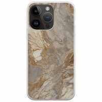 The Marble Collection - Natural iPhone 15 Pro Max Flexible TPU (Διάφανη Σιλικόνη)