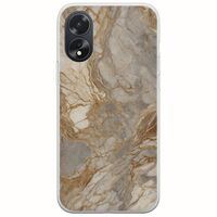 The Marble Collection - Natural Oppo A38 Flexible TPU (Διάφανη Σιλικόνη)