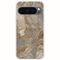 The Marble Collection - Natural Google Pixel 9 Pro XL 5G Flexible TPU (Διάφανη Σιλικόνη)
