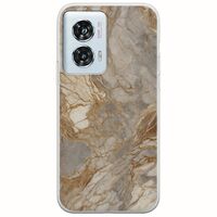 The Marble Collection - Natural Motorola Edge 50 Fusion 5G Flexible TPU (Διάφανη Σιλικόνη)