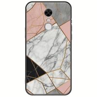The Marble Collection - Modern Xiaomi Redmi Note 4 / Note 4X Black TPU (Μαύρη Σιλικόνη)