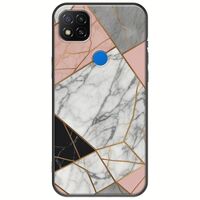 The Marble Collection - Modern Xiaomi Redmi 9C Black TPU (Μαύρη Σιλικόνη)