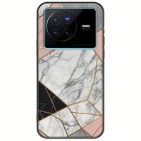 The Marble Collection - Modern Vivo X80 Black TPU (Μαύρη Σιλικόνη)