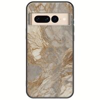The Marble Collection - Natural Google Pixel 7 Pro 5G Black TPU (Μαύρη Σιλικόνη)