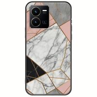 The Marble Collection - Modern Vivo Y35 Black TPU (Μαύρη Σιλικόνη)