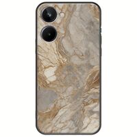 The Marble Collection - Natural Realme 10 4G Black TPU (Μαύρη Σιλικόνη)