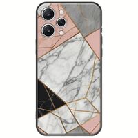 The Marble Collection - Modern Xiaomi Redmi 12 Black TPU (Μαύρη Σιλικόνη)