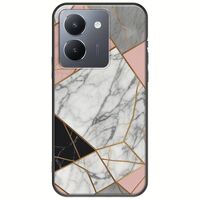 The Marble Collection - Modern Vivo Y36 4G / 5G Black TPU (Μαύρη Σιλικόνη)