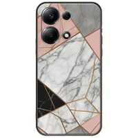 The Marble Collection - Modern Xiaomi Redmi Note 13 4G Black TPU (Μαύρη Σιλικόνη)