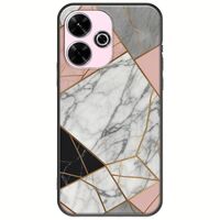 The Marble Collection - Modern Xiaomi Poco M6 4G Black TPU (Μαύρη Σιλικόνη)